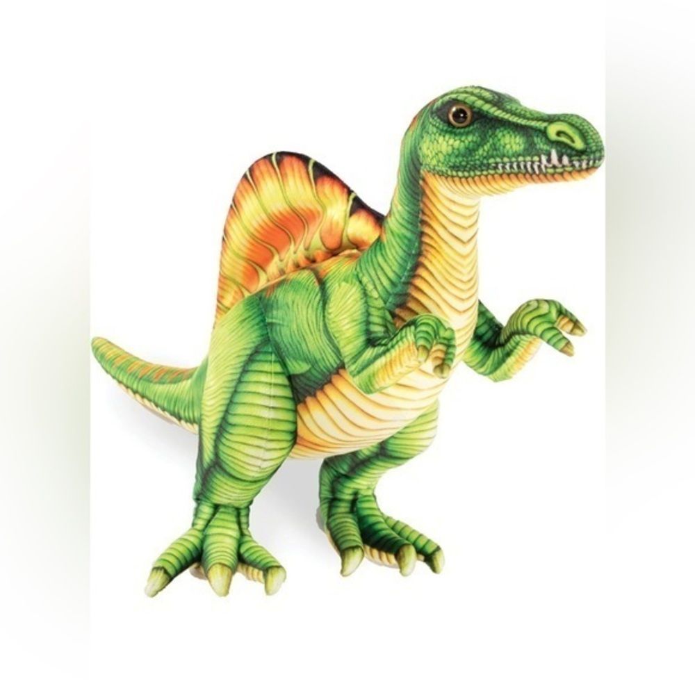 Real Planet‎ 22" Plush Dinosaur Stuffed Green Spinosaurus